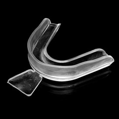 2Pcs Dental Moldable Teeth Whitening Trays Thermaforming Mouth Gel Bleaching Kit