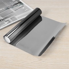Car Tinting Film Top Front Windshield Foil Solar Gradient 20X150cm (Black) L5S7