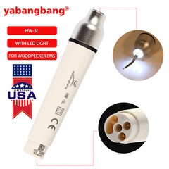 Dental Ultrasonic Piezo Scaler Handpiece LED Fit WOODPECKER EMS Cavitron Tips