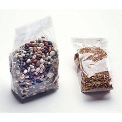 Poly Bags for Cookies Candy with Side Gusset Clear 1.2 mil BOPP Film – 2 1/2″L x