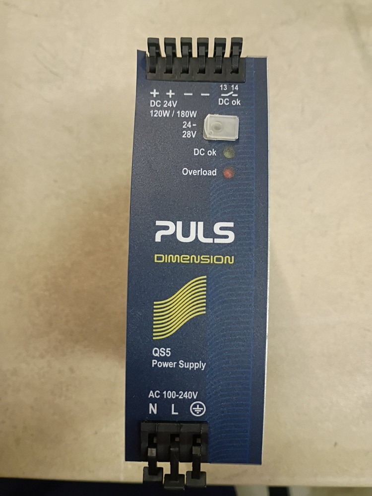 Puls QS5.241 Power Supply 120-240VAC/110-300VDC to 24-28VDC 5A