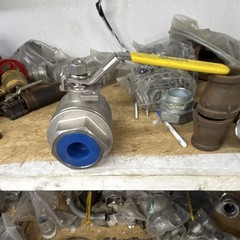 Sharpe CF8M Stainless Steel Ball Valve 2 1/2 in 1000 psi Manual