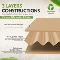 (Small Size) Blank Shipping and Replacement Shoe Box – 9″ X 6″ X 4.125″