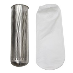 Stainless Steel #4 Bag Filter Housing Fluid Filtration Equipment 1″ NPT In/Out