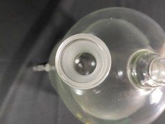 CHEMGLASS 1000mL 3-Neck 24/40 European Style Taper Jacketed Flask CG-1576-08