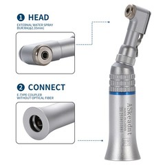 NSK Style Dental Slow Low Speed Contra Angle Handpiece Latch Bur E-Type ASkeadnt