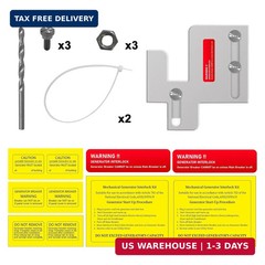 Generator Interlock Kit Compatible with Eaton Cutler Hammer BR Series 150 and 20