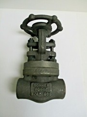 BONNEY FORGE, 3/4″ 800 GATE VALVE, A105N, HL 11-LE, TRIM: CR13
