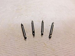 SPI Combined Drill & Countersink #00 0.025" Dia 60º Angle HSS Lot of 4