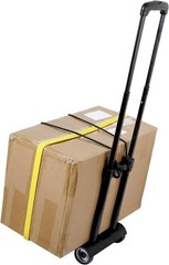 25kg/55lbs Folding Hand Truck – Lightweight Utility Cart with Oversized Wheels