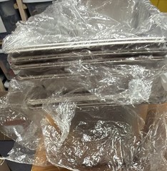Choice stainless steel Steam Table Buffet 1/9 Size 4”deep Pan #4070949 *Lot – 6*