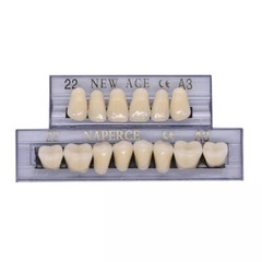 168X Acrylic Resin A1/A2/A3 Dental Denture Teeth Upper Lower Shade 22/23/24# HOT