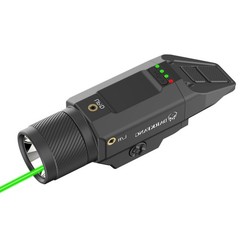 DARKFANG Compact Green Laser Light Combo 1500 Lumen