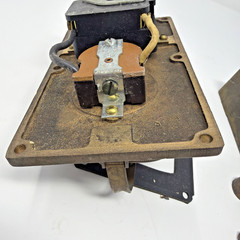 Vintage KONDU Bronze Watertight Surface Mount Rotary Switch Box Marine