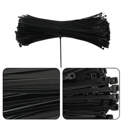2000 Pack Zip Ties UV Resistant Assorted 4 6 8 12 Inch Cable Ties Heavy Duty