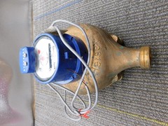 NEW (See DESC) Hersey Mueller 1 in. Model 452 Water Meter. NSF-61 No Lead W/End