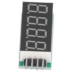 4 Digit 7 Segment Digital Tube Module LED Display Module I2C Interface DC