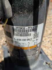 Copeland 2.5 Ton Compressor ZP29K5E-PFV-130 ZP29K5E-PFV-830 ZP29K5-PFV-130 Used