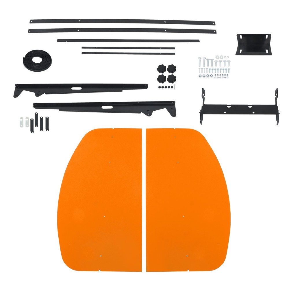Orange 52″ X 52″ For Rops Canopy Tractor and Mowers Umbrella 2″ x 2″ or 2″ x 3″