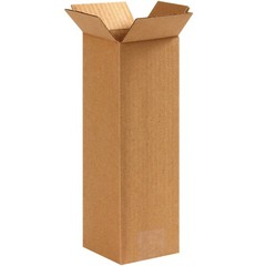 4x4x12 Tall Corrugated Boxes, Tall, 4L x 4W x 12H, Pack of 25 | , Packaging, …