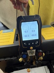 Testo 557s Smart Digital Manifold Kit Wireless Temperature Clamps & Vacuum Gauge