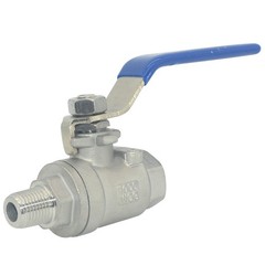 1/4 inch NPT threaded MALE to Female Full Port Ball Valve Stainless Steel SS 304