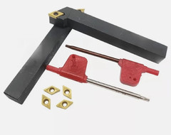 1/2″ SDJCR1212H07+SDJCL1212H07 12mm lathe turning tool holder+DCMT070204 insert