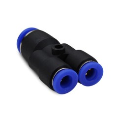 5 Pack, Reduced Y Union Push Connect 3/8″ Tube to 5/16 Tube