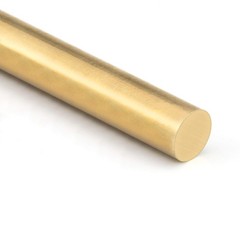 1 PCS Brass Solid Round Rod 7/16 Inch 11mm Diameter 12 Inch Length Lathe