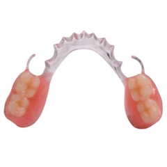 NOBILCAM Flexible Disc Block Nylon Resin Clear Shade 98mmx20mm for Bite Splint