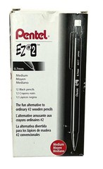 VTG Pentel EZ#2 Automatic Mechanical Pencil HB 0.70 mm AX17A -10,pc Made Japan