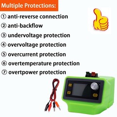 NEW DC Power Supply Adjustable Voltage For Ryobi 18V Li-ion Battery Portable
