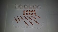 HITBOX 55A HBC5500 Plasma Cutter Consumables 40pcs Copper Extended