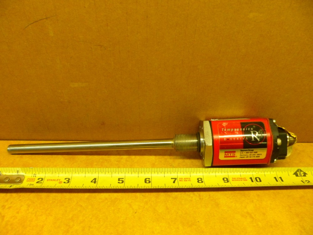 MTS TEMPOSONICS TRANSDUCER RHT0035URG01V010010 R SERIES 7″ S.S. PROBE N.O.S.