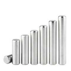 Dowel Pins A2 Stainless Steel Parallel Pins DIN7 1mm 1.5mm 2mm 2.5mm 3mm 4mm