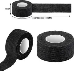 Pangda 12 Pack Self Adhesive Bandage Wrap, 1 Inch x 5 1 (Pack of 12)