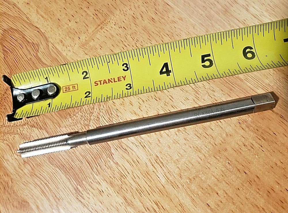 3/8″ – 24 NF Straight Plug Extension Tap – New York Brand (USA), New