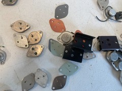 Vintage Transistor Assortment Lot – New Old Stock, 50+ Pc Lot – 1 Lb 9oz