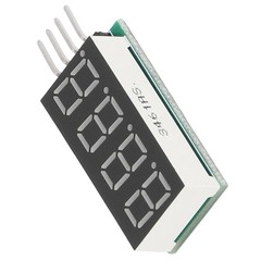 4 Digit 7 Segment Digital Tube Module LED Display Module I2C Interface DC