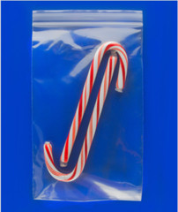 5×8 2 MIL CLEAR ZIP CLOSURE CLEAR BAG 1000/CS