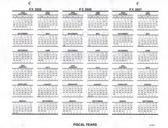 Unicor 2026 Fed Wall Calendar, Qty=1, Individual, Single, Displays 3 Months !!