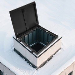 Roof Access Hatch Square Skylight Security Door for Residential Commercial Build