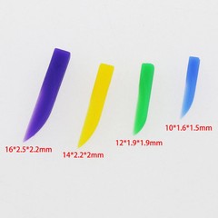 100Pcs/Box Dental Disposable Plastic Wedges Diastema Interdental Wedges XS/S/M/L