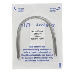 Dental Orthodontic NiTi Arch Wire Round Rectangular Archwire Ovoid Natural Form