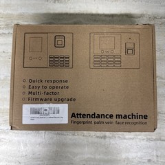 Attendance Machine T200 FACE PALM VEIN AND FINGER PRINT L28 Open Box