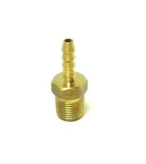 Hose Barb for 1/8″ ID Hose X 1/8″ Male NPT Hex Brass Fuel (5-Pack) 201A-2A(X5)