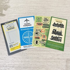 2015, 2016, 2017, 2018 Traveler’s Factory LIMITED EDITION Plastic Sheet (RARE)