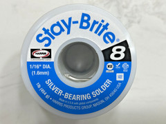 Stay-Brite#8 Silver Bearing Solder 1/16″ Or 1/8″ HVAC