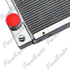 3 CORE Radiator Fit Case IH Backhoe 580K 580K-1 580K-111 SUPER K660 4390 4390T