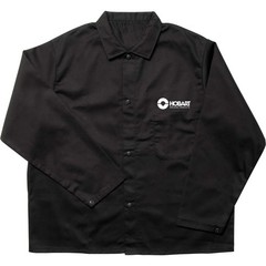 Hobart Welding Jacket, Flame-Retardant Cotton, Black, X-Large, Model# 770569